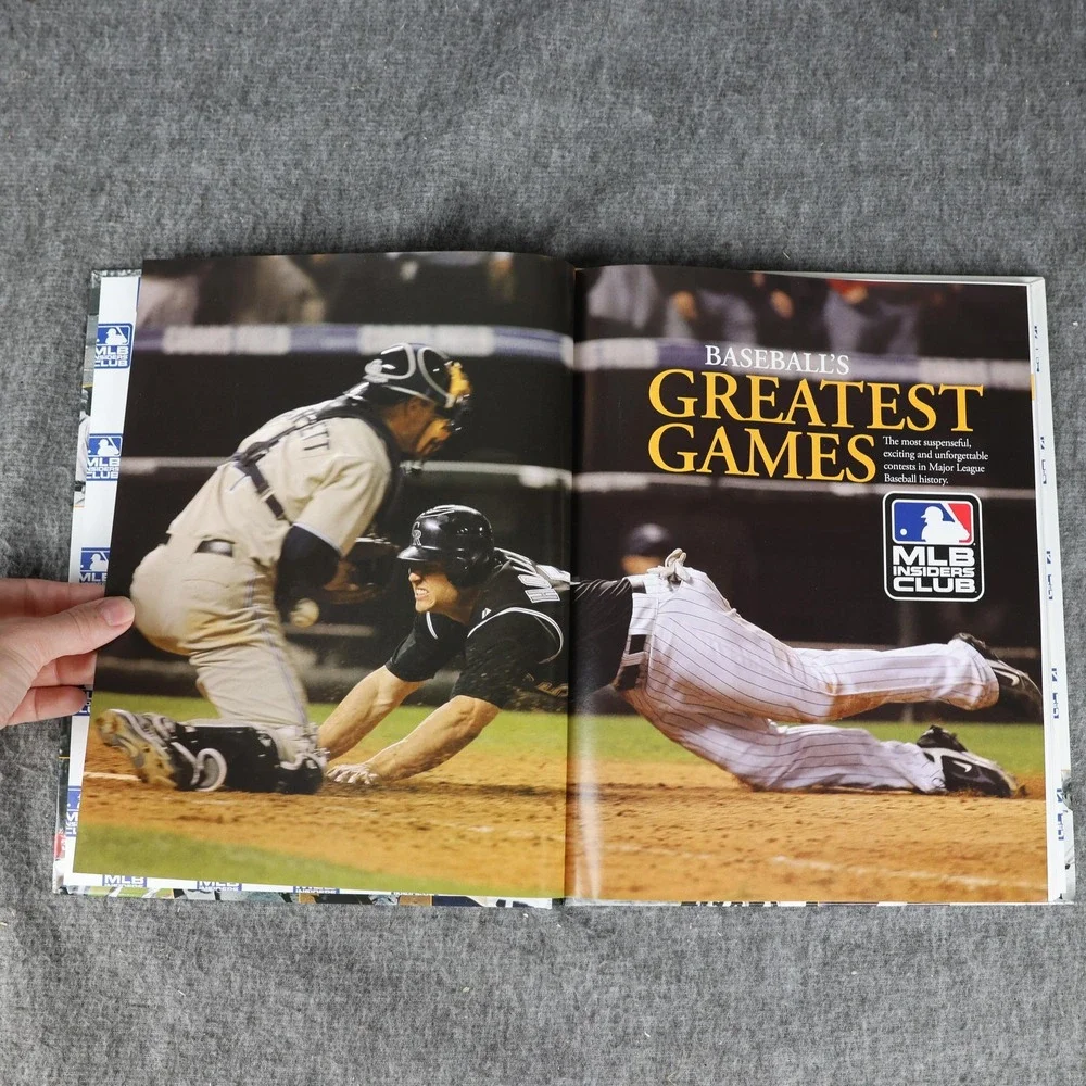 Baseball's Greatest Games Eric Enders MLB Insiders Club HC Baseball History 2010